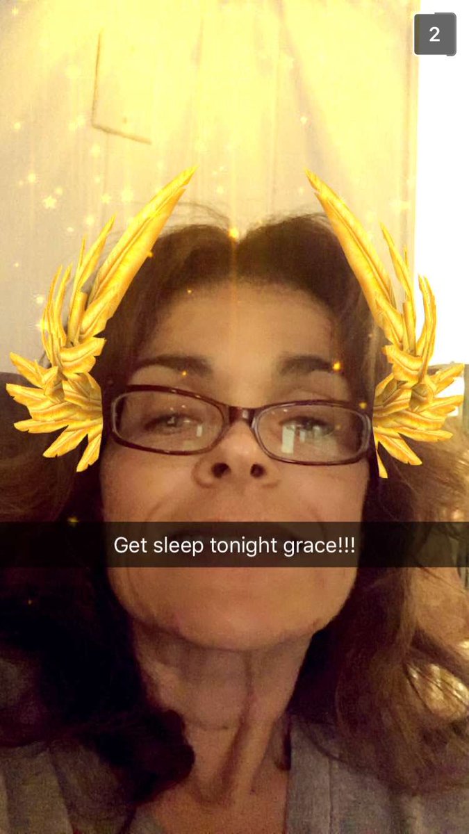 when your mom gets a snapchat