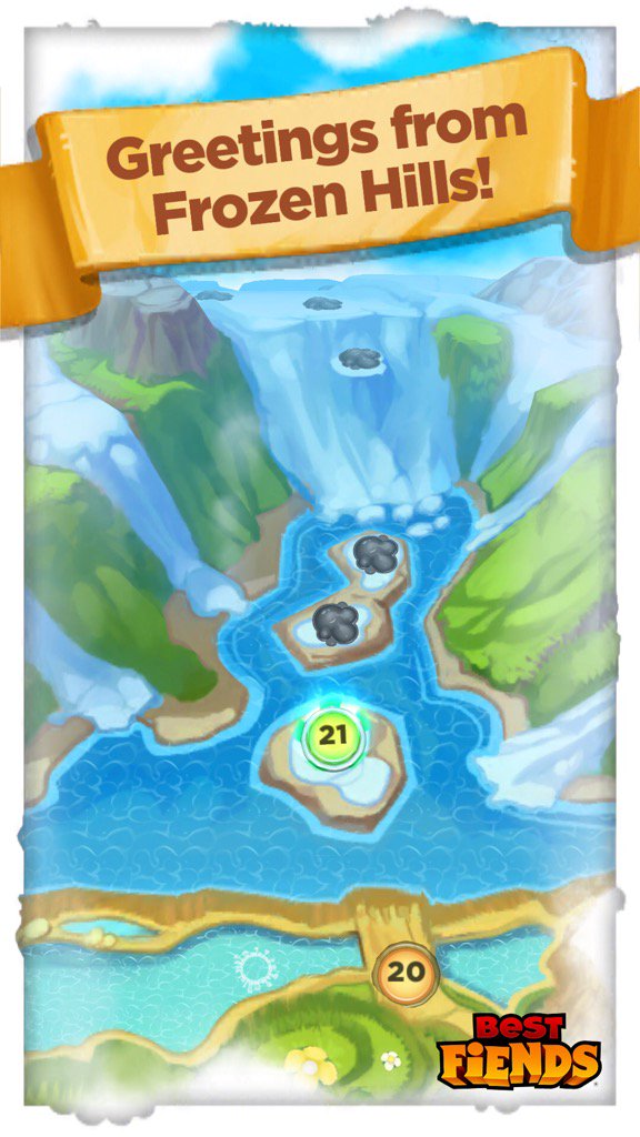 StephAristide's tweet photo. Gate Opened! Bring on the Frozen Hills in #BestFiends - Download FREE - https://t.co/JihQXLkG50 via @bestfiends https://t.co/ZUwNQ74TgA