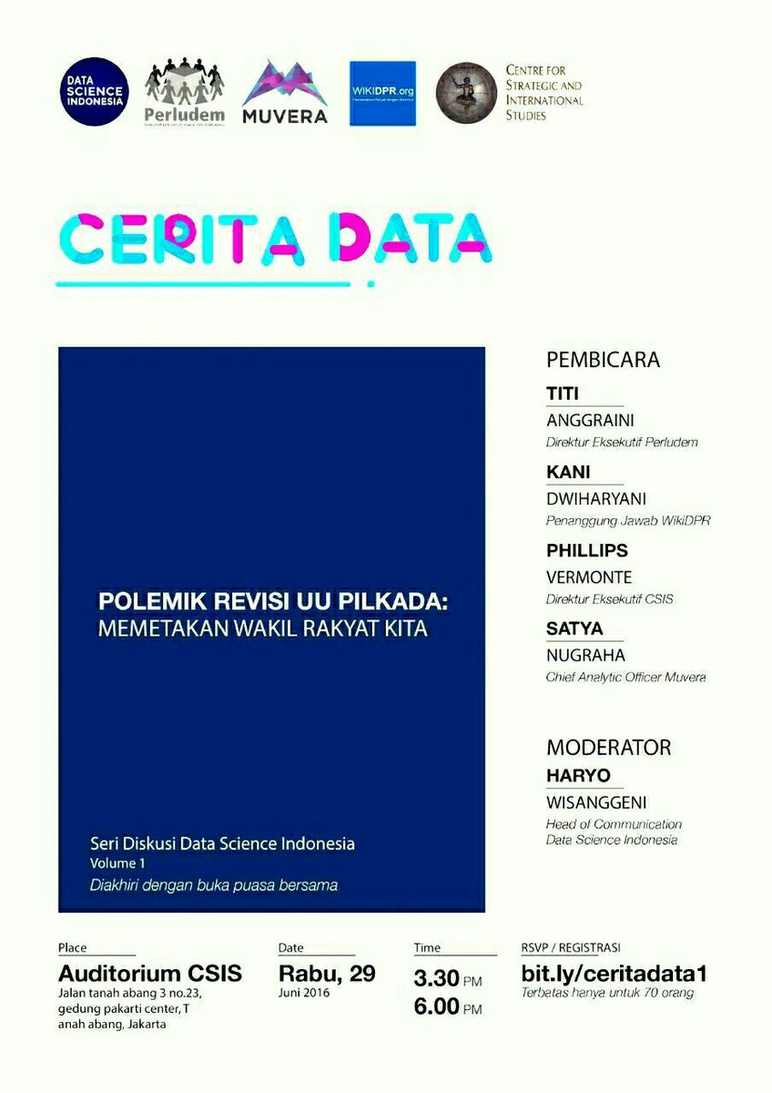 Ayo pecinta data terbuka (open data), kt mengaji keberpihakan dan posisi wakil rakyat kita di revisi UU pilkada.