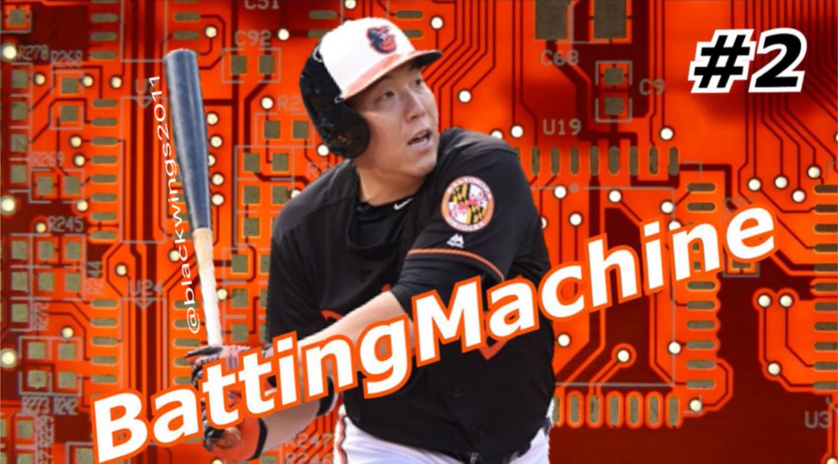 blackwings2011's tweet image. #HittingMachine