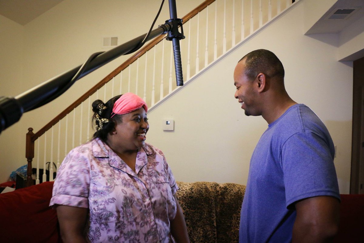 threesapain's tweet photo. @ljames75 & @joker_doc on the set of #ThreesAPain on #AmazonPrime #behindthescenes #series #TAP #indietv #webseries https://t.co/7zk8RIIdcB