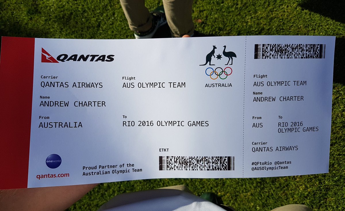 Extremely proud to get my ticket to Rio! #RoadToRio #Rio2016 #OneTeam