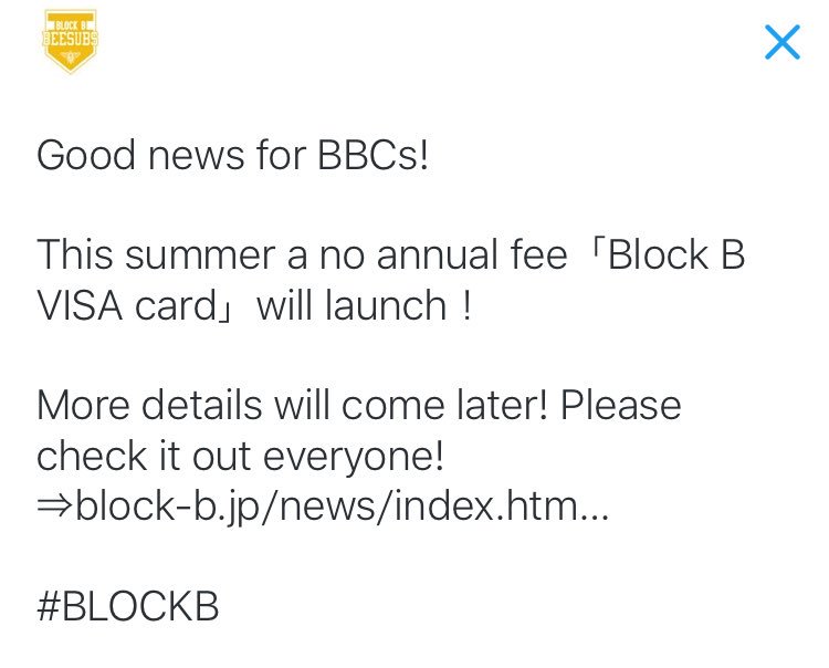 beesubs's tweet photo. [TRANS] 160629 Block B Japan Official Twitter

https://t.co/w3SXIzlNb3 https://t.co/p9Z8emWZUo