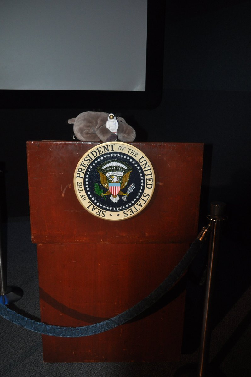 6thgradersrule's tweet photo. @Achapphawk Take pictures of @LarsTheHippo. Gotta, say, @JonRua &amp; @Steph_Klem upped the ante. #PresidentialEdition https://t.co/NQU8Wmosvn