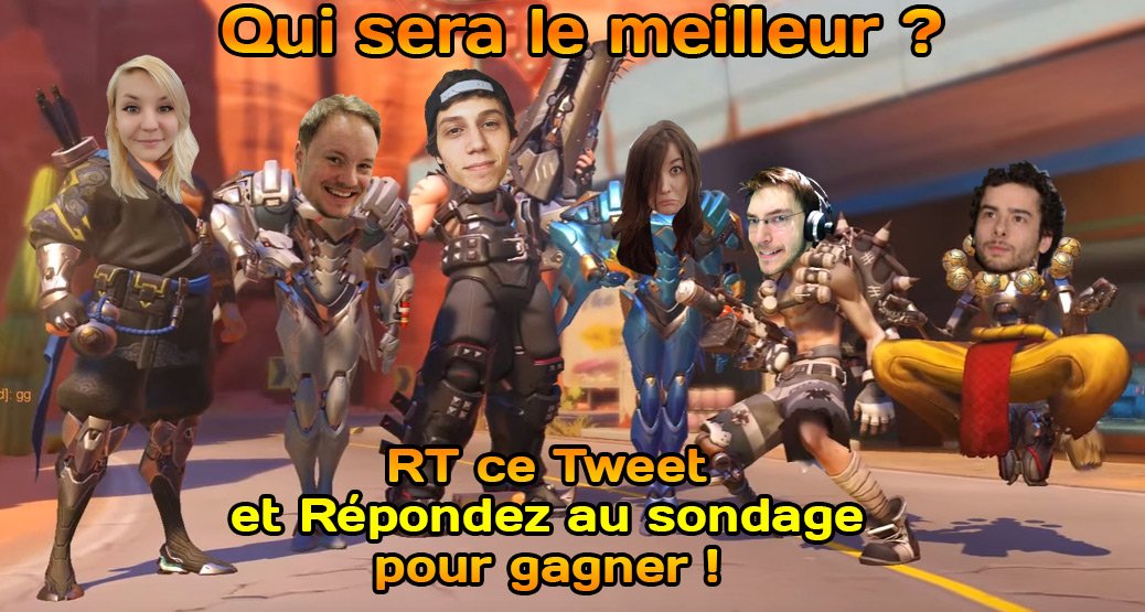 EclypsiaCOM's tweet photo. Concours: Qui sera le mieux classé sur @OverwatchFR ? RT et votez pour l'emporter ! https://t.co/cZQ7MaYOOI https://t.co/547KEq5Y79