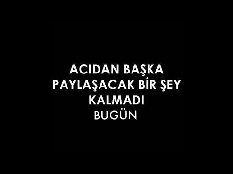 Terörü lanetliyoruz!!