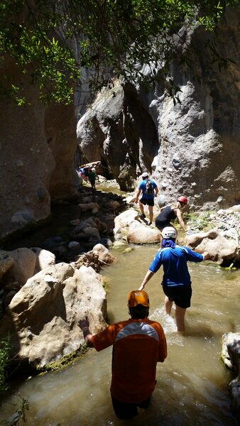 30 deportistas han participado en una nueva actividad de turismo activo organizada por Diputación en Padules