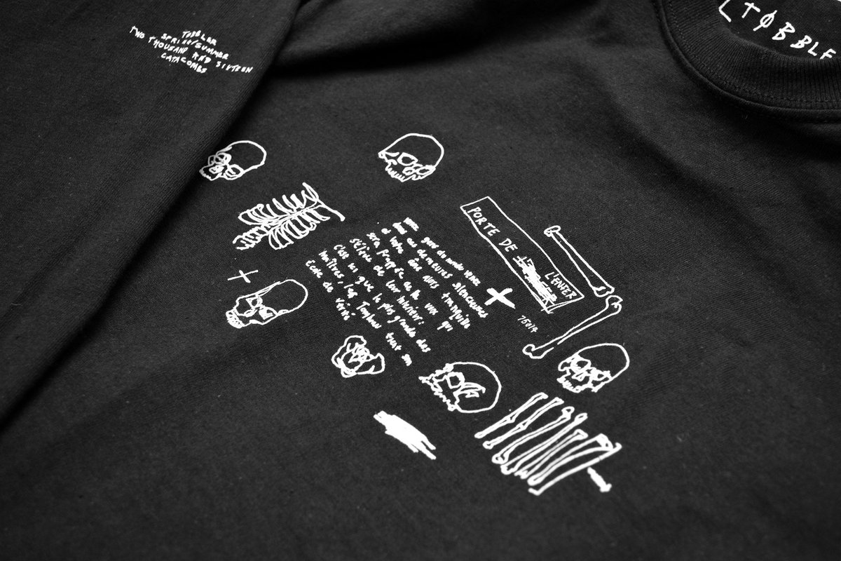 T Shirt Printing: Design by Tobbler #illustration #WednesdayWisdom #skulls #screenprint #environment