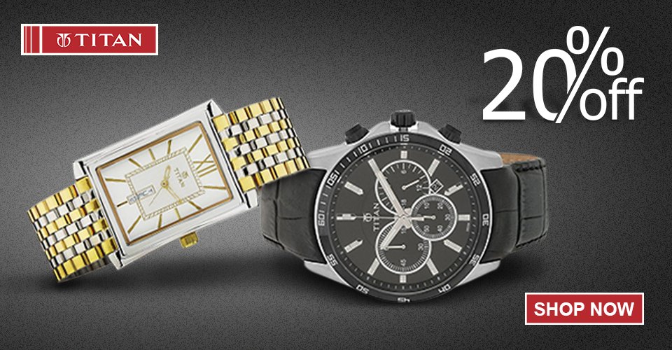 20% OFF 😱 😱 😱 on Genuine Titan watches on #Kaymu.
CLICK TO BUY 👉 bit.ly/292Vvlk
#titan #buyonkaymu