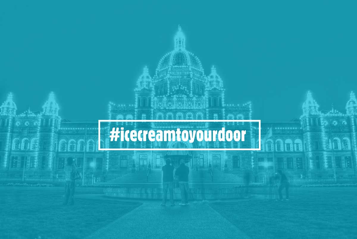 49Below's tweet image. The weekend looks to be a hot one. Keep cool Victoria! Sign up today at 49below.ca #icecreamtoyourdoor