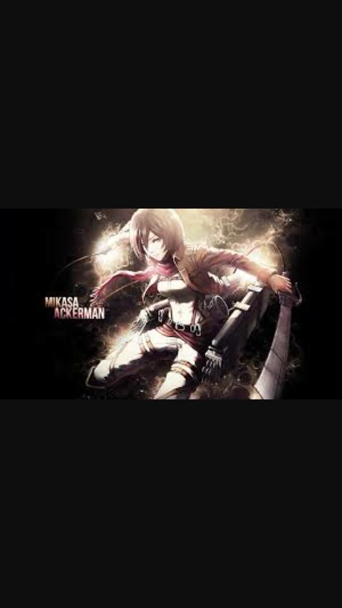 --Open for rp--
--DM or Tl--
*Mikasa gives a slight smile*