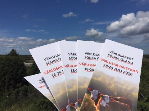 Unescosverige's tweet image. 18-24/7 Världsarvsvecka i Unescos #världsarv Södra Öland - med massor med aktiviteter! sodraoland.com/nyhet/varldsar…