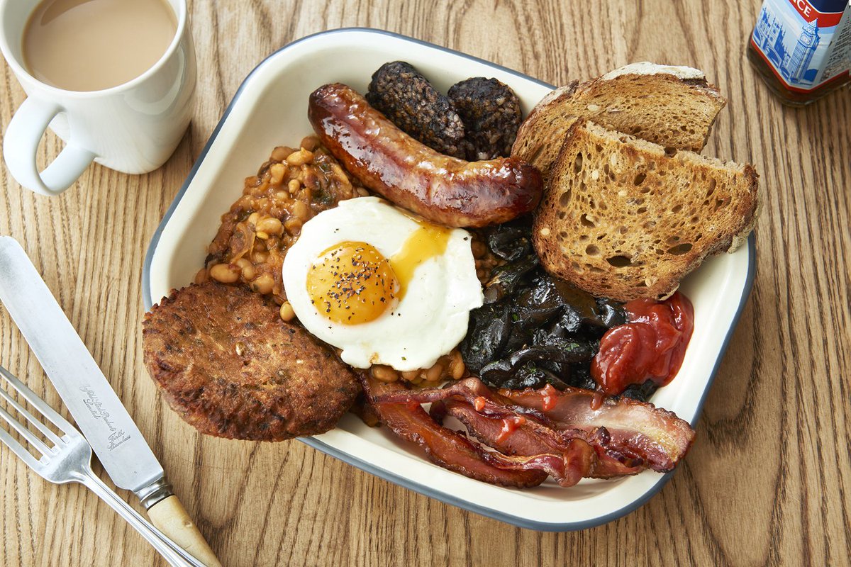 honestburgers's tweet photo. Honest Brunch Monday to Friday at #HBbank #breakfast #thecity @cliftoncoffee #coffee #tea #hangovercure #london https://t.co/pANz1YTLze