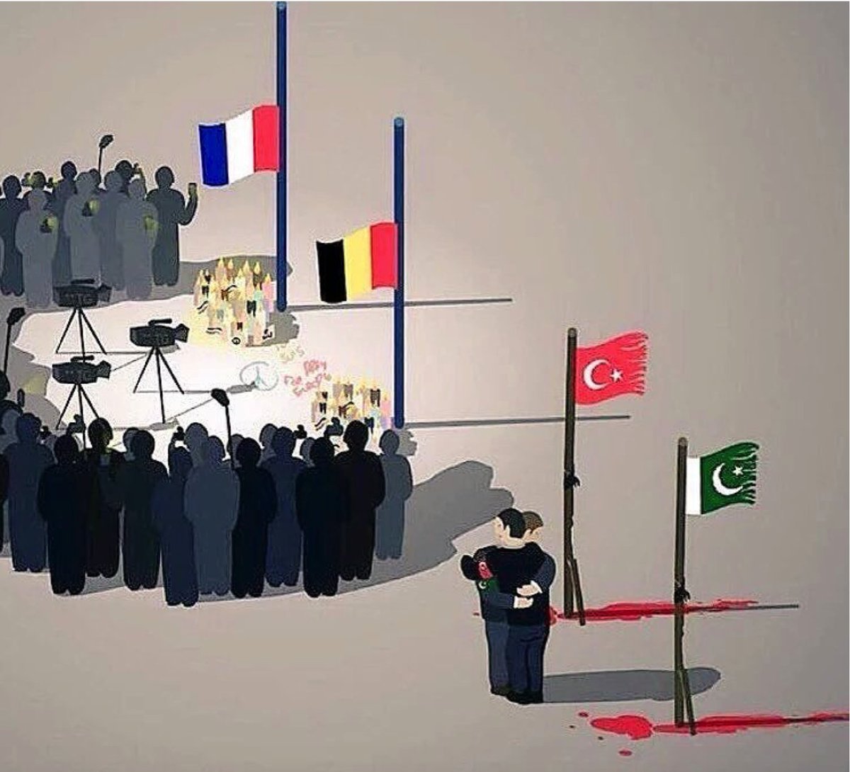 #PrayForTurkey 
Terrorism has no religion! Stop the hatred.
