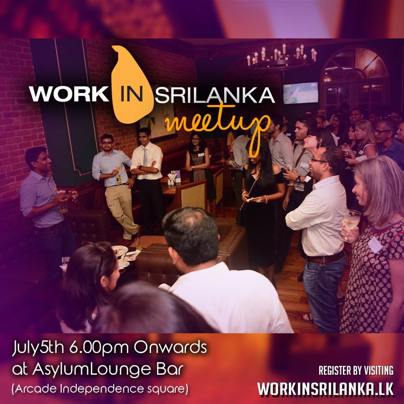 WorkinSL's tweet photo. 1 week to WISL July Meetup @AsylumRL register at https://t.co/qHf8wa3y3h #SriLanka #Lka #expat #WorkInSriLanka https://t.co/McsY1y1NFw
