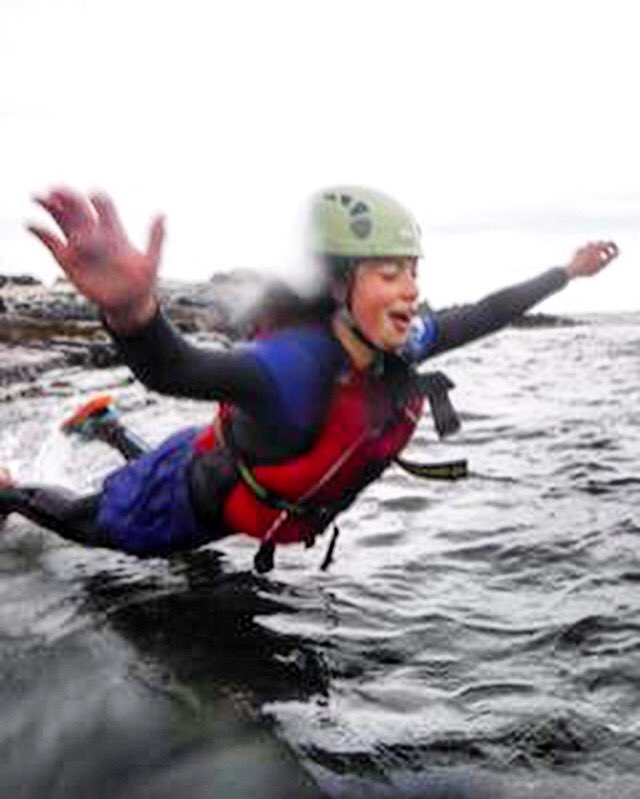 #coasteering #jump #fun #adventure #scotland #outdoors #education #islandlife #mull