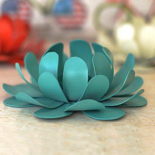 theyellowdoor's tweet photo. At Flat 30% Off, our #PowderBlue #Flower T-Light Holder is a steal! #Sale #homedesign #Homedecor #interiordesign https://t.co/yZRc3TXtEY