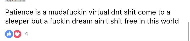 destineysview's tweet photo. Word from the wise #KeepItVirtual π https://t.co/8bJJvDVqoN