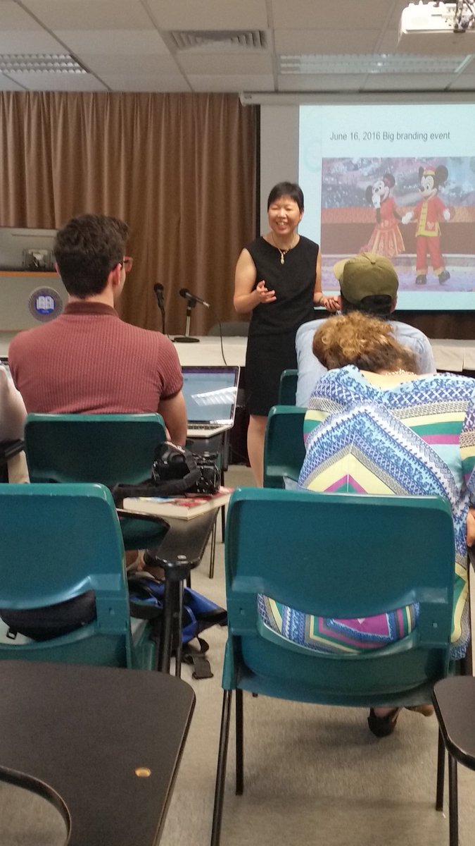 Ingrid_L's tweet photo. Prof Kara Chan from HKBU on brands in China joins QUT advtg+PR study tour #weareAMPR #qutglobal #newcolomboplan https://t.co/WNEDWUYqyI