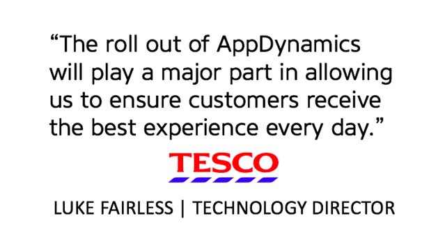 SNL1987's tweet photo. @Tesco to roll out @AppDynamics across all #apps to help improve #customerexperience https://t.co/QgXzihymHt https://t.co/reZZCinOe2