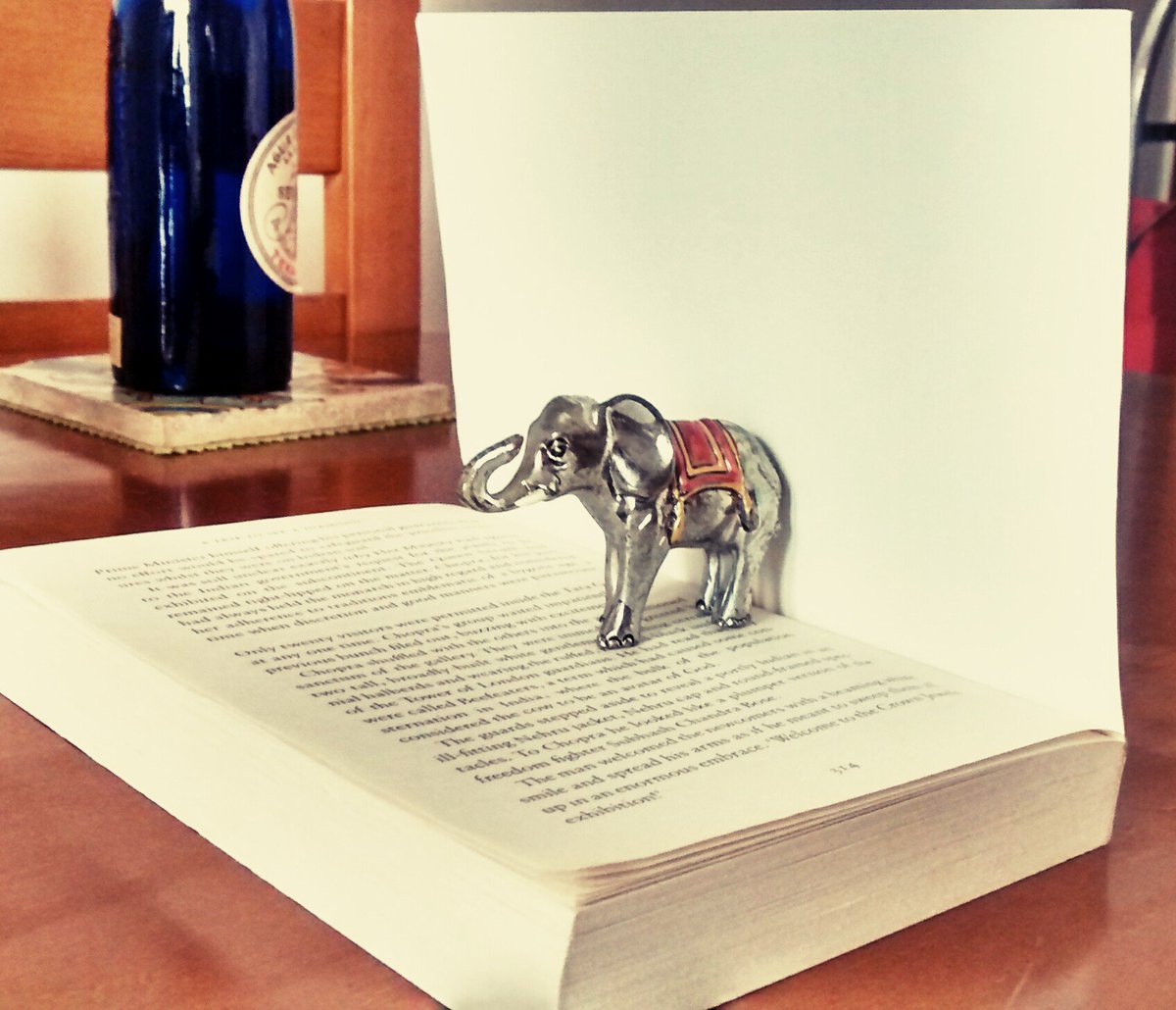 And the end came...she really enjoyed the story <a href="/VaseemKhanUK/">Vaseem Khan</a>