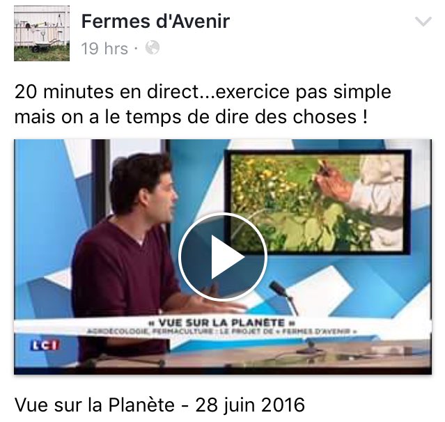 compagnonsterre's tweet photo. Merci @Maxderostolan pour défendre l'#agroécologie comme essentielle #diversifyAg https://t.co/Mlk2cjTNvY https://t.co/2ZWdyIxA1p