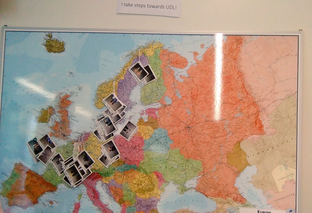 aheadireland's tweet photo. Polaroids of delegates from Europe feet taking steps towards #UDL #UDLL2016 https://t.co/ZnUJyDsYkP