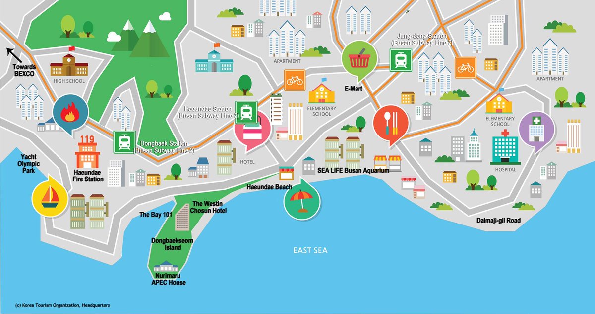 Схема метро пусана