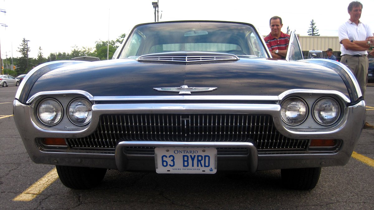 Steve Brandon Kanata Cruise Night 1963 Ford Thunderbird Coupe Ottawa Ford Tbird フォード サンダーバード アメ車 オタワ Car Automobile