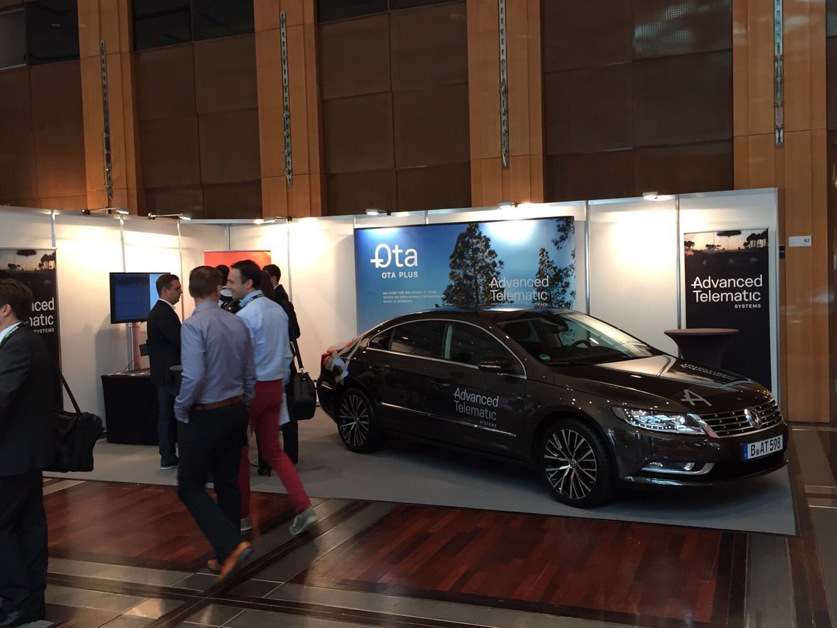 ATS_news's tweet photo. Heute beginnt die #ConCarExpo. Wir zeigen OTA-Anwendungsmöglichkeiten & unser Produkt #OTAPlus am Stand 62/@VDI_News https://t.co/JPs0EiXHEQ