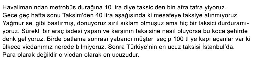Türkiye'nin vicdan olarak en ucuz taksisi İstanbul'da!