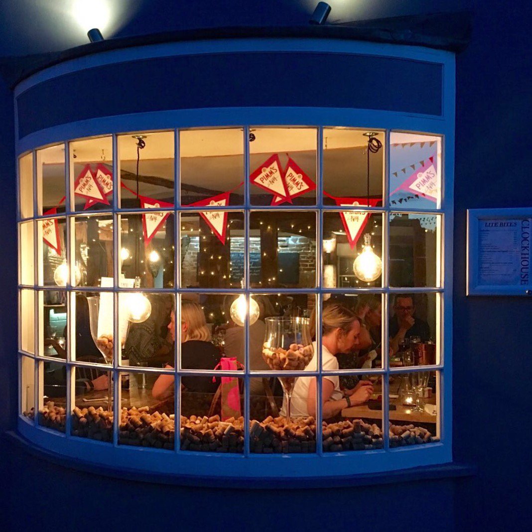 At last... After a lot of wine our new window display is finally finished, hic