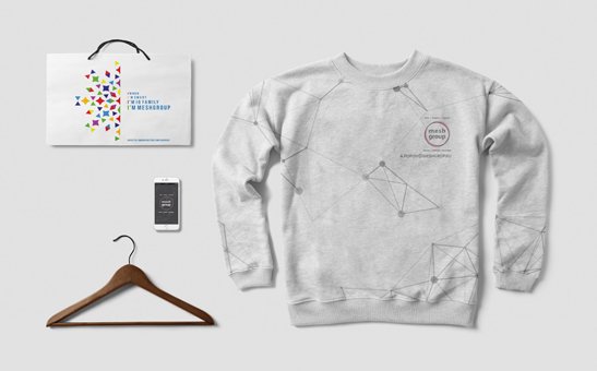 #Первый – пошел!✨ Разработан финальный вариант фирменного #стиля для корпоративной брендированной одежды #MeshGroup!
