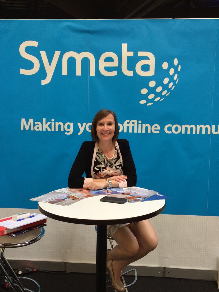 SymetaHybrid_Be's tweet photo. Our second team member #symeta #coreachmesse: Wendy De Greef sales and marketing assistant https://t.co/KR6X7bizC3