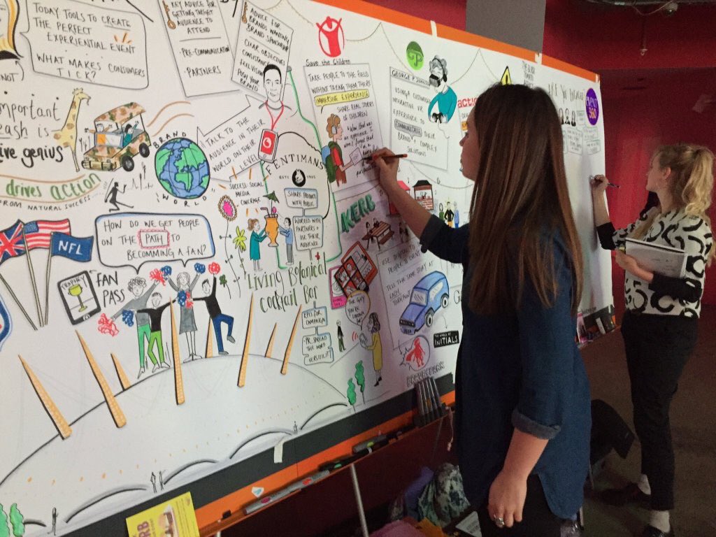 inkythinking's tweet photo. We're excited to be graphically capturing #CALLVIP today with @AXAUK @JulieMordue. InkyEllieC will be on the pens! https://t.co/TVQ8De12Bc