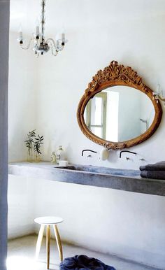 AlmaAlessandra's tweet image. #design #interiors #rusticbath +  #antiquetouch