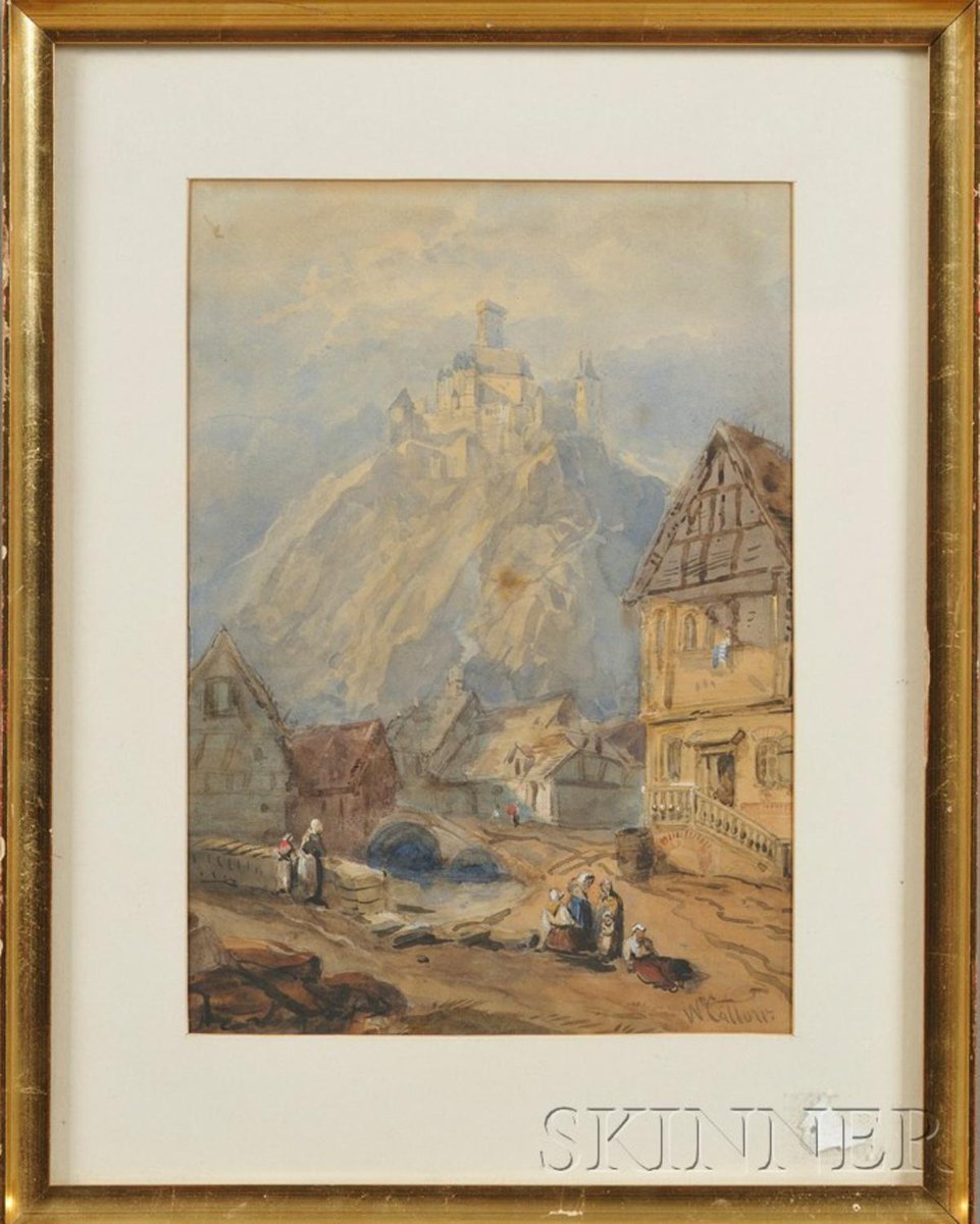 callow_art's tweet image. Lichtenstein Palace, 12×9in, Sold for $267 USD #williamcallow auctionclub.com/public/histori…