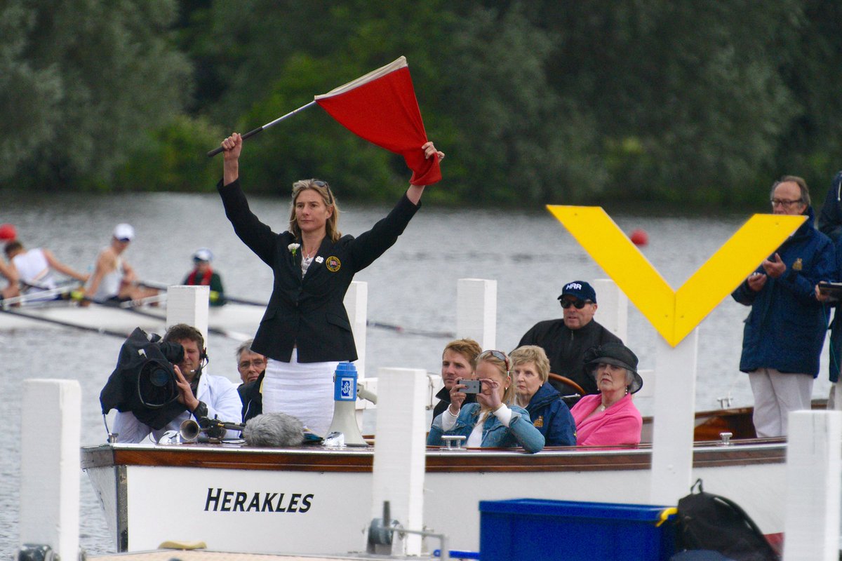 Henley Royal Regatta (@henleyregatta) on Twitter photo Congratulations to <a href="/Sarah_Winckless/">Sarah Winckless</a>, the first female umpire at Henley Royal Regatta. #HRR16 #ThisIsWhyWeRow Congratulations to <a href="/Sarah_Winckless/">Sarah Winckless</a>, the first female umpire at Henley Royal Regatta. #HRR16 #ThisIsWhyWeRow