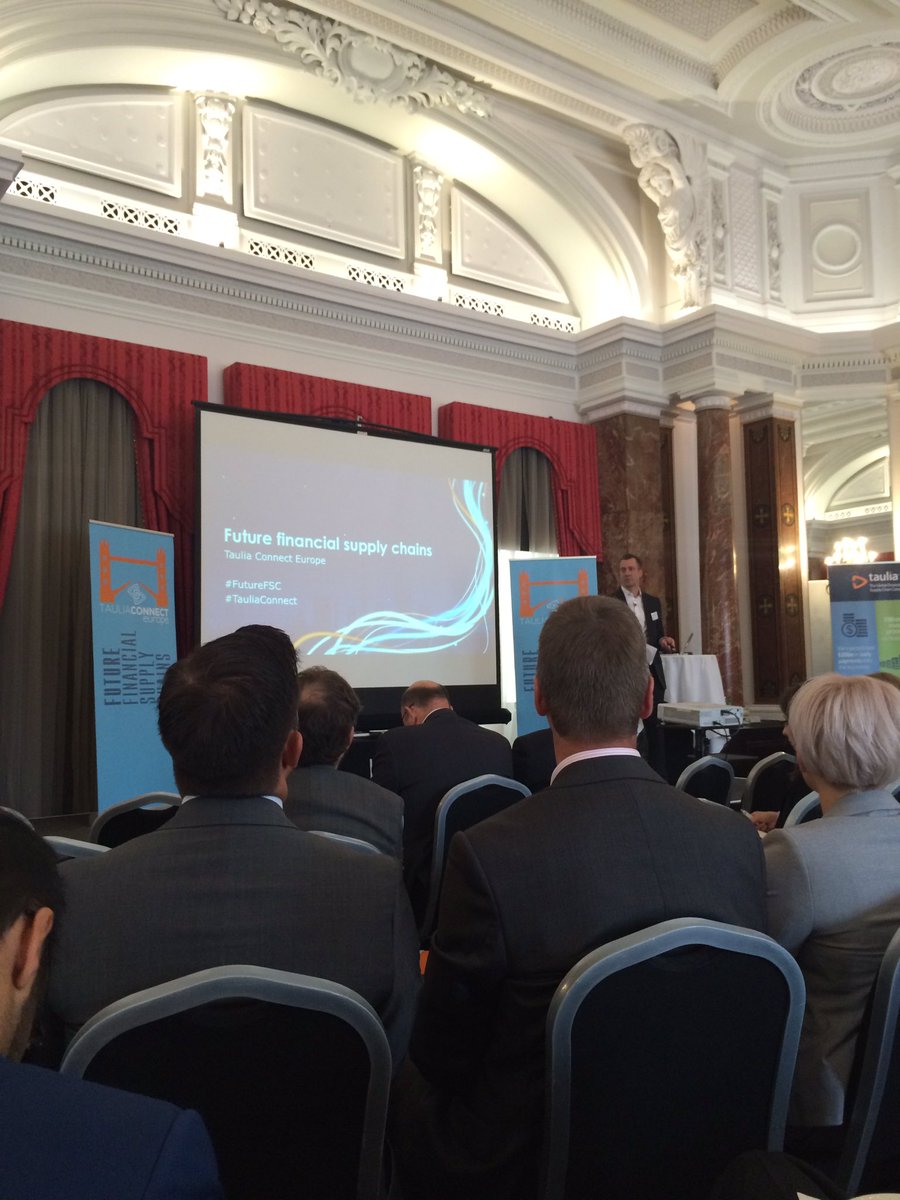 AndrewAuden's tweet photo. Looking forward to an interesting day at #tauliaconnect on how businesses manage supply chain #perfectfitpayments https://t.co/7WZRwuOaKG