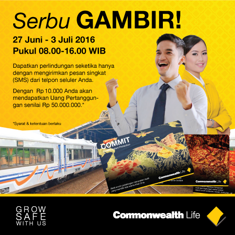 CommLifeID's tweet photo. Lindungi perjalanan mudik hanya dengan Rp 10.000. Dapatkan kartu COMMIT di Stasiun Gambir. #ilivesafe https://t.co/6vPHAKus6K