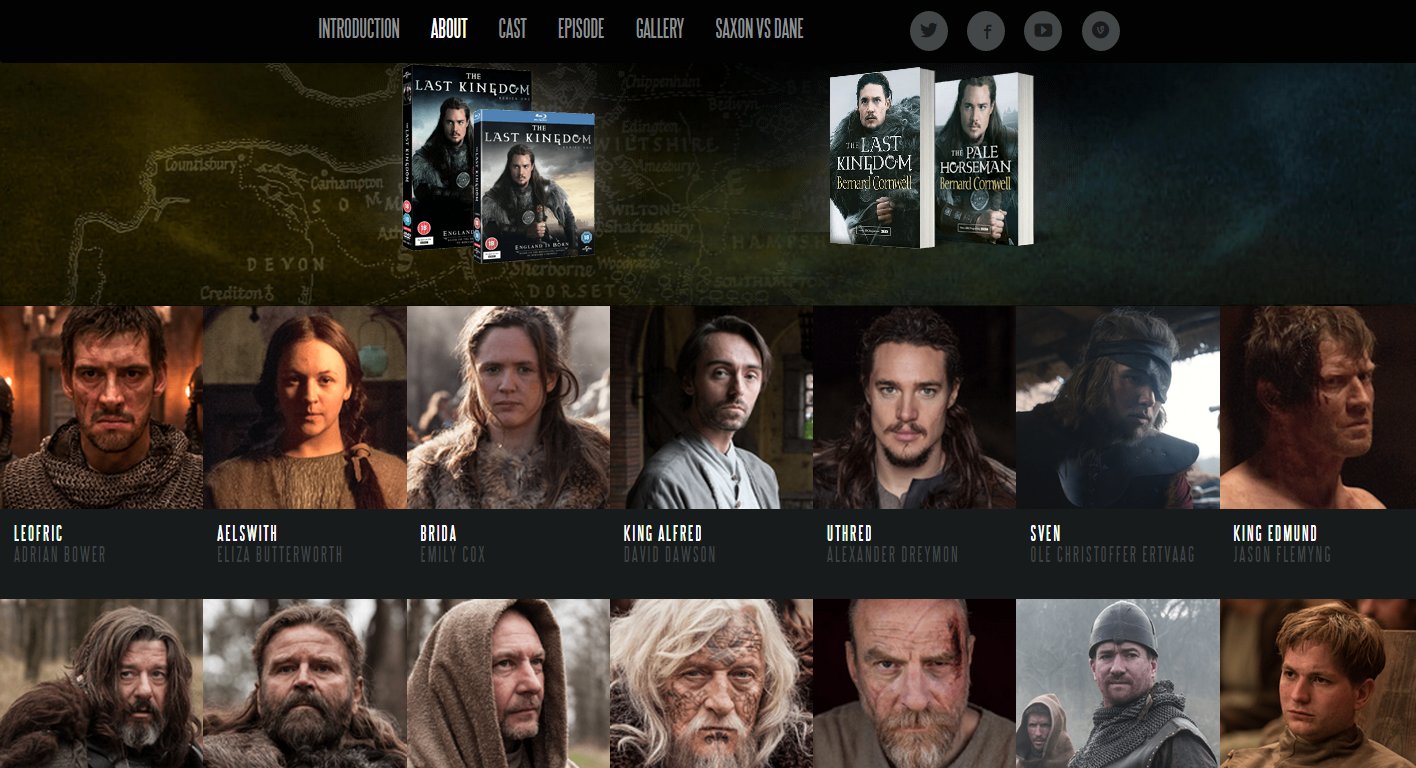 Cast — The Last Kingdom