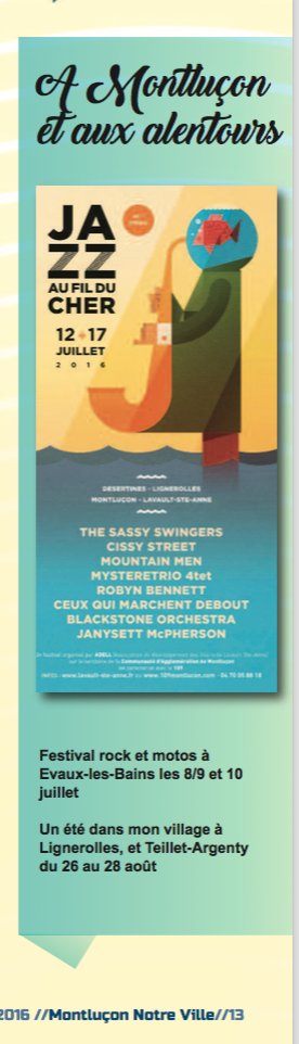 JFDC16's tweet photo. #JFDC16 à ne pas manquer dans moins de deux semaines! Merci à #MNV l et #refletsdallier pour les articles! https://t.co/4YPpCqVy32
