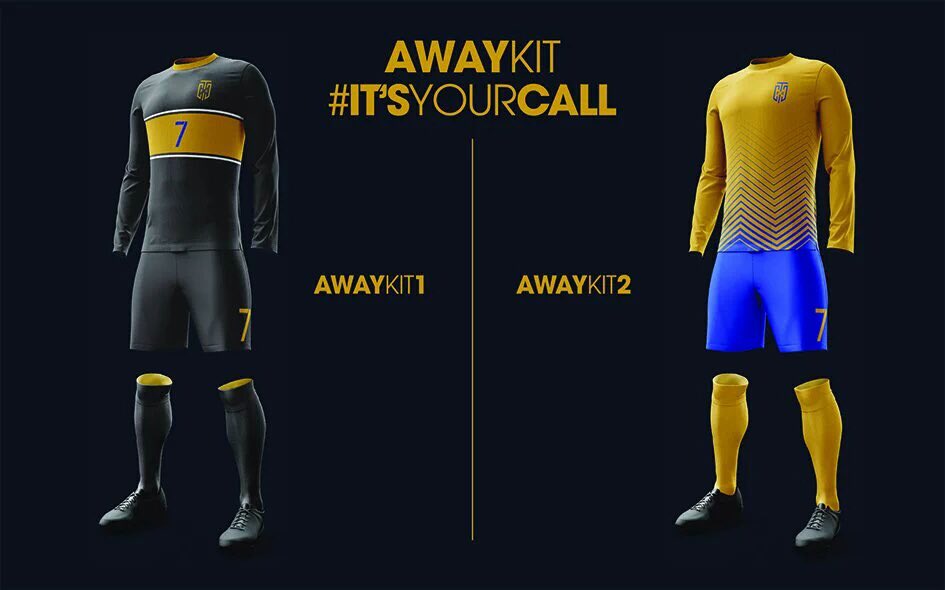 MrCPT's tweet photo. Proud to welcome new @OfficialPSL team @CapeTownCityFC to The Mother City!

Help pick their away kit?

#ItsYourCall https://t.co/zShZl9lfre