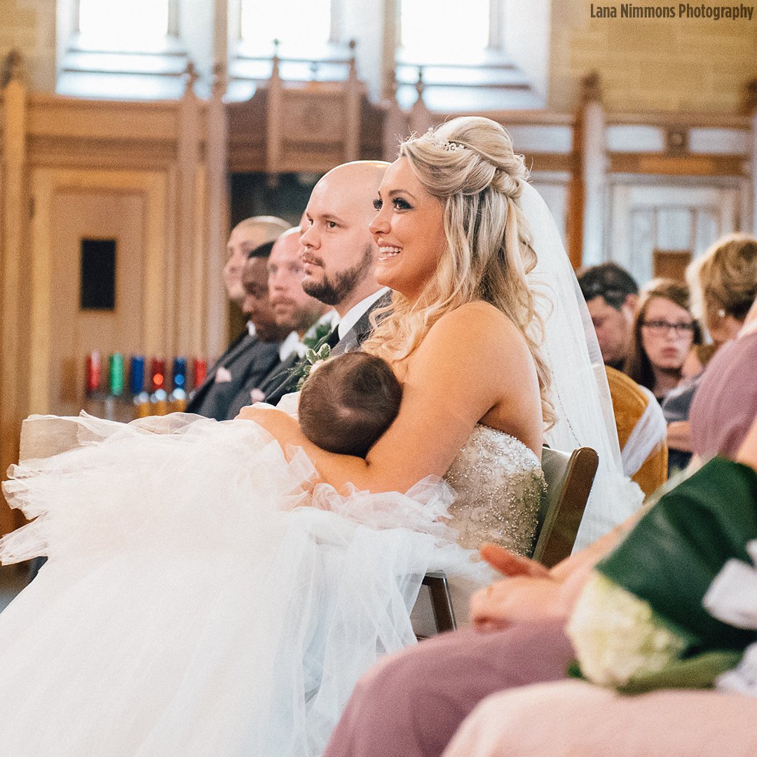 Photo of bride breastfeeding during her wedding goes viral ABC11