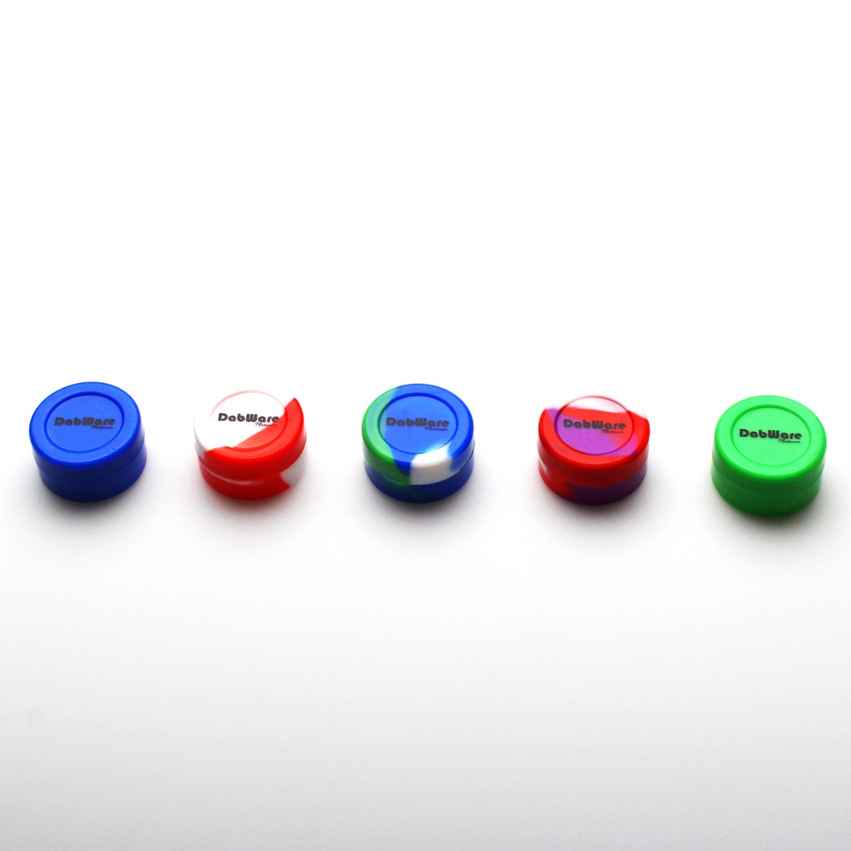 dabwarez's tweet photo. Platinum cured small dab containers #dabware #platinum #dab #oil #wax #shatter #concentrates #dabs #silicon https://t.co/6ar0aZbK3k