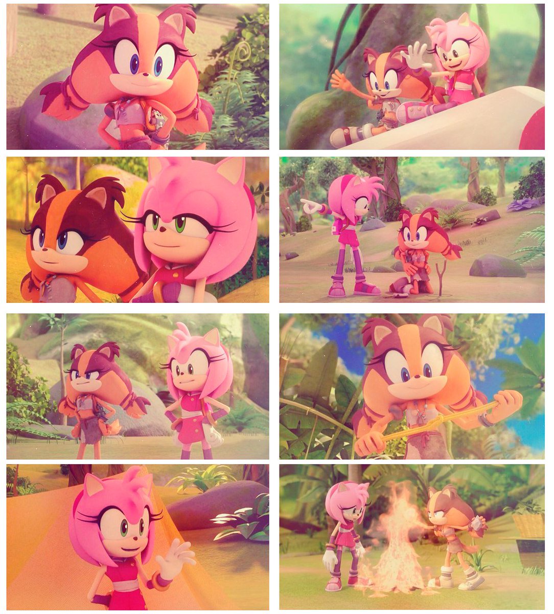 AmyBoom_45's tweet photo. My friend Sticks✨💙🌴
#SonicBoom https://t.co/pErHIlITJQ