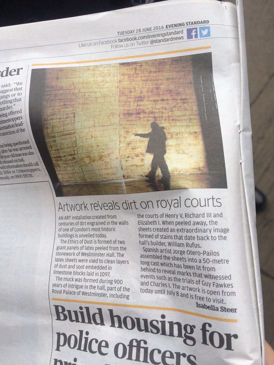 An article in tonight's Standard from Year 11 Izzy. We have just enjoyed PMQs from the press gallery! <a href="/SHSCareersHE/">SHS || Careers Department</a>