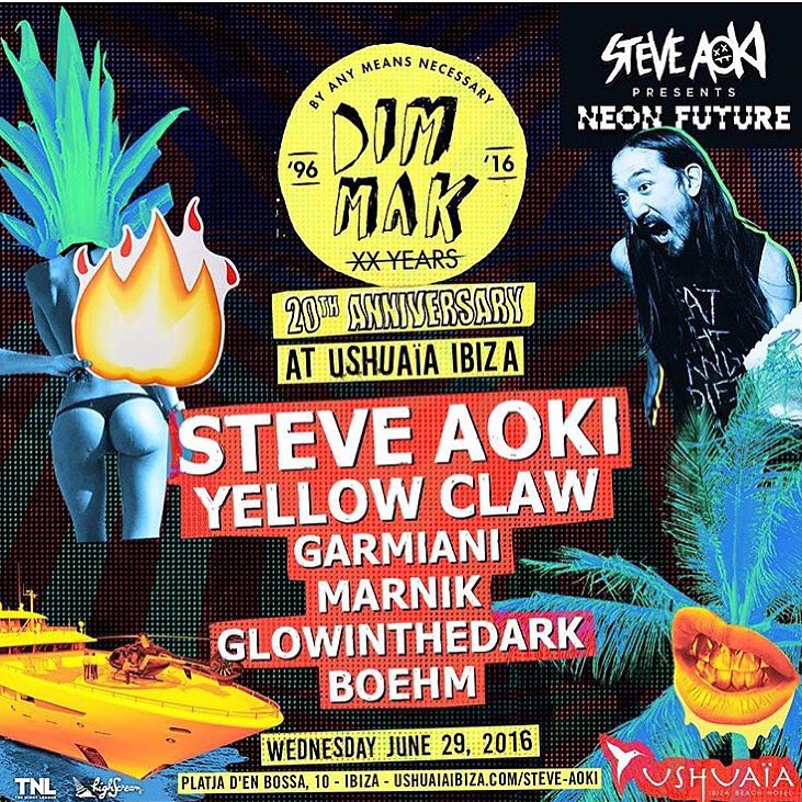 A few hours away... @dimmak 20 years anniversary x #NeonFuture @ushuaiaibiza! gonna be 🤖👽🔥 https://t.co/cUnvoRnLh8