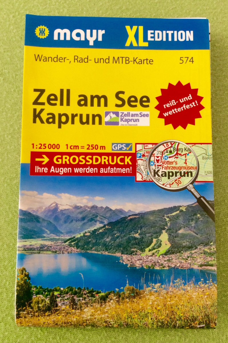 kaprun_sun's tweet image. #Hiking and #Biking your thing? Then you need our large #WaterproofMap - only 7€ - Perfect for an avid #Explorer