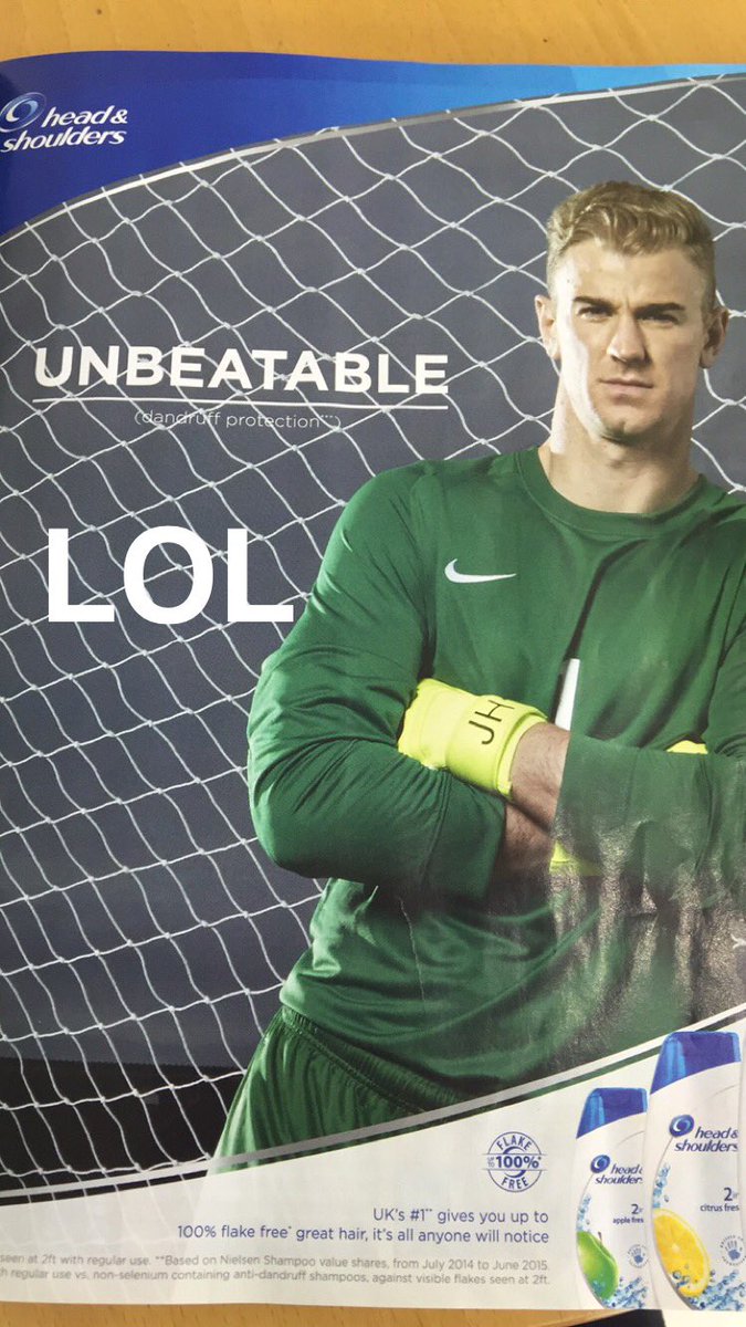 THFC_EmmaD's tweet image. Wrong man for the ad I think! 😆#Beatable #HeadAndShoulders